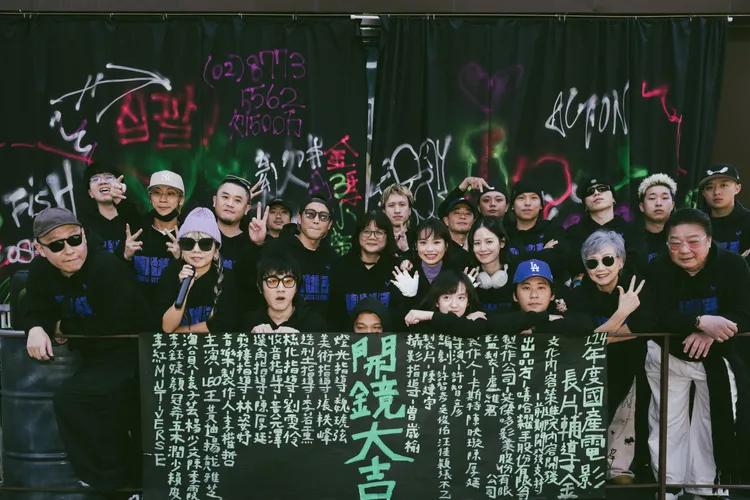 台灣首部「嘻哈音樂電影」《嘻哈糶手》開鏡。英傑哆影業股份有限公司提供