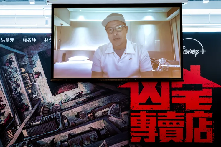 李銘順今無法前來宣傳，特地拍影片參與。Disney+提供