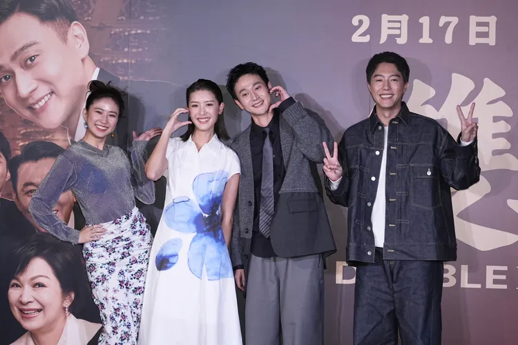 9m88（左起）、余香凝、劉冠廷和蔡凡熙合作《雙囍》。彭欣偉攝