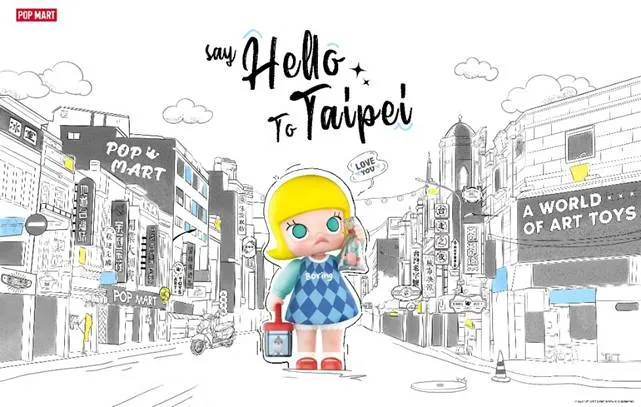泡泡瑪特知名角色「Molly」。POP MART提供