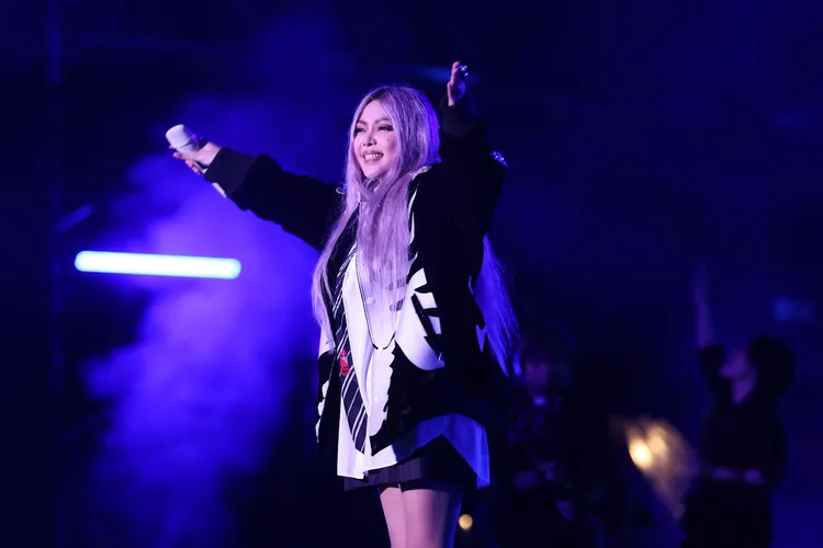 阿妹首唱新歌《我的存在就是 愛你》。台東縣政府提供