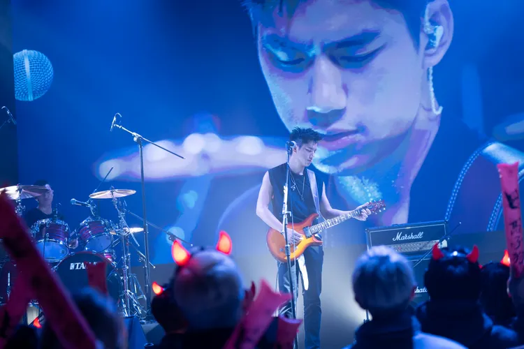 朱軒洋坦言開拍前集訓唱歌、跳舞、吉他等課程很像練習生的生活。公視提供