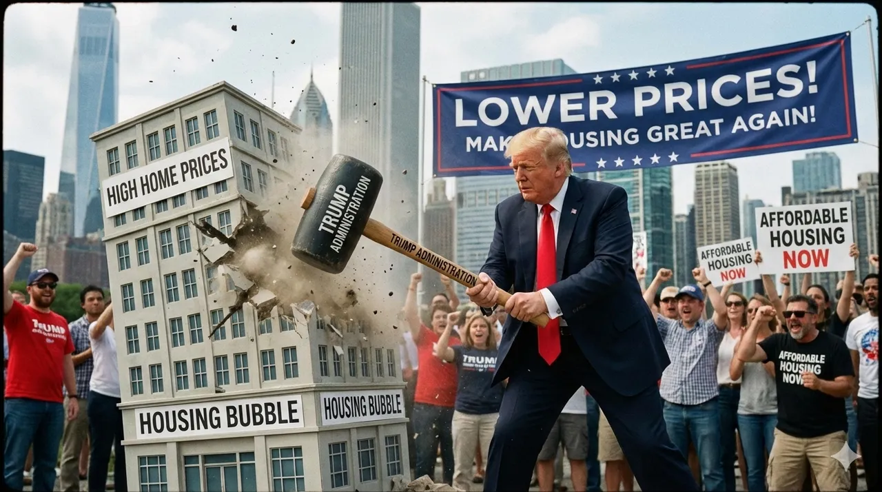 叫我打房王！川普拟禁华尔街炒房　降低美国「住宅」房价