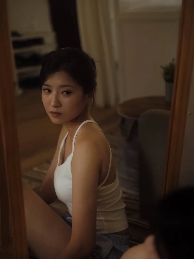 葉采青被網友封為「國軍田中千繪」。翻攝葉采青IG