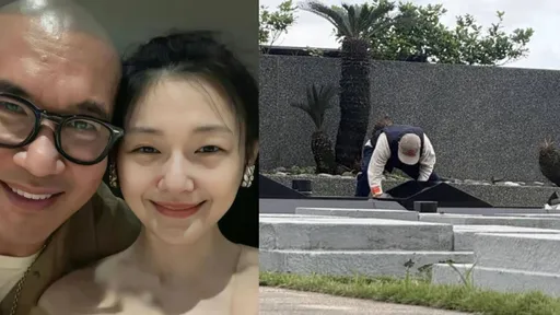 大S離世將滿1年　粉絲搭首班車上山巧遇具俊曄「擦墓碑」：有些鼻酸