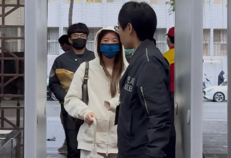 蕭漢森女兒蕭又綺以200萬元交保。謝亞庭攝