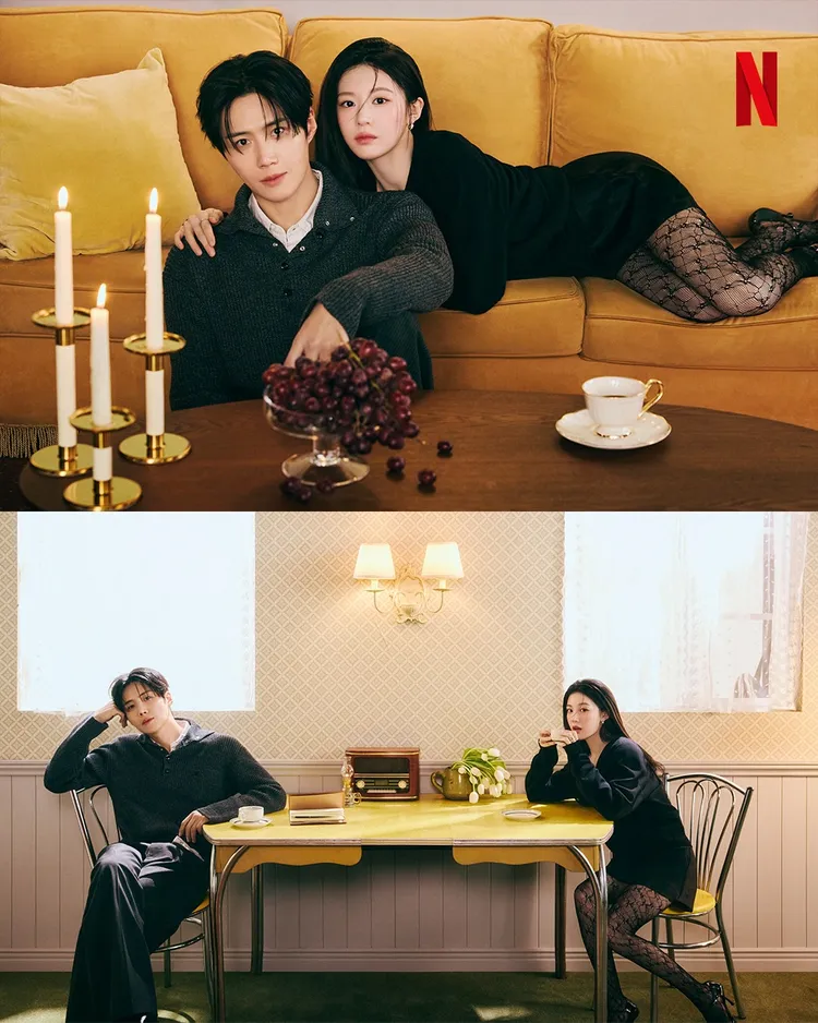 金宣虎、高允貞聯手拍攝宣傳海報。翻攝Netflixkr IG