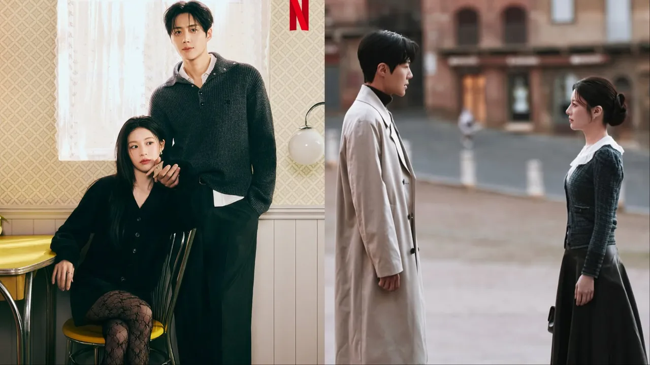 高允貞與金宣虎出演的《愛情怎麼翻譯？》，一上線就引起討論。翻攝Netflixkr、Netflixtw IG