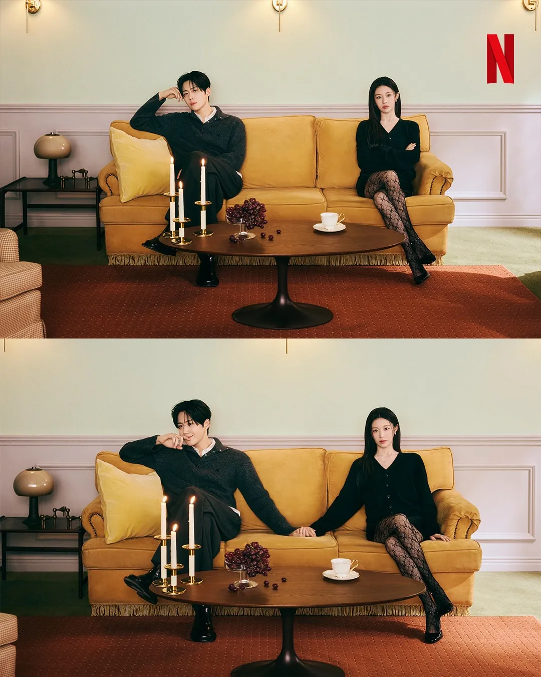 金宣虎、高允貞聯手拍攝宣傳海報。翻攝Netflixkr IG