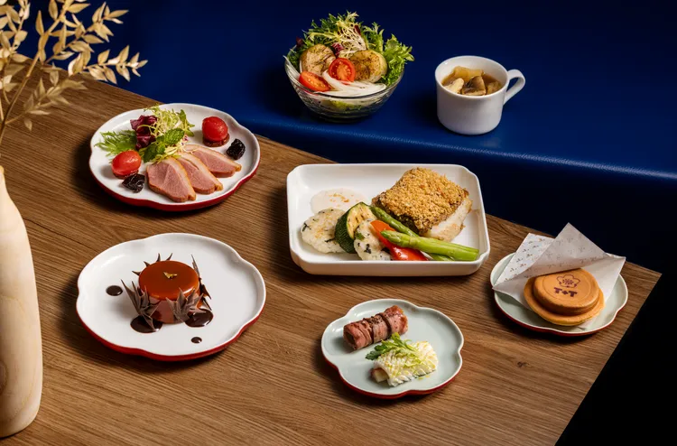 豪華商務艙T+T聯名新套餐。華航提供