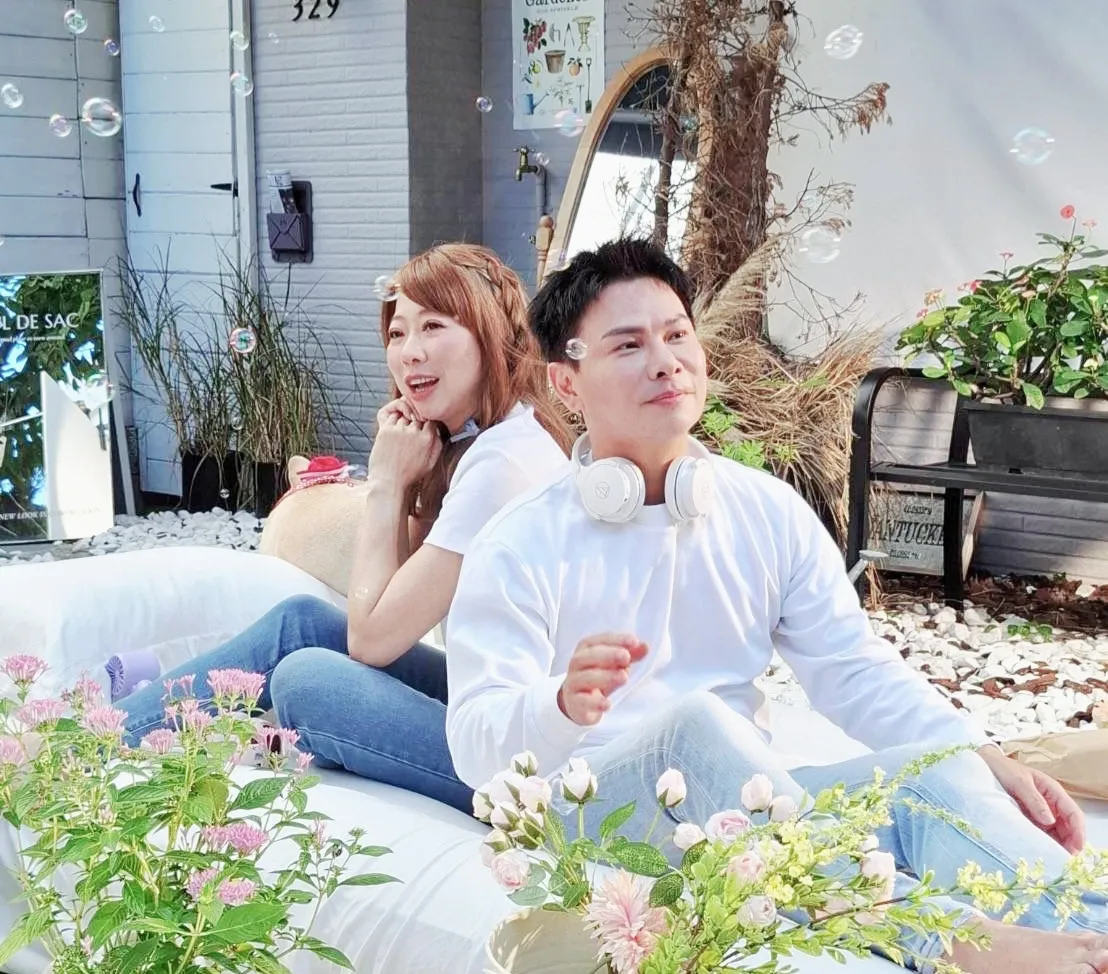 歐陽樂新歌《心愛的你甘知》找來甲子慧合唱。比佛利影音多媒體提供