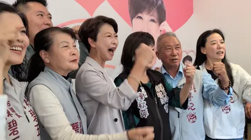 初選出線！陳亭妃喊「六戰六勝」謝龍介　團結黨內「市議員全壘打」