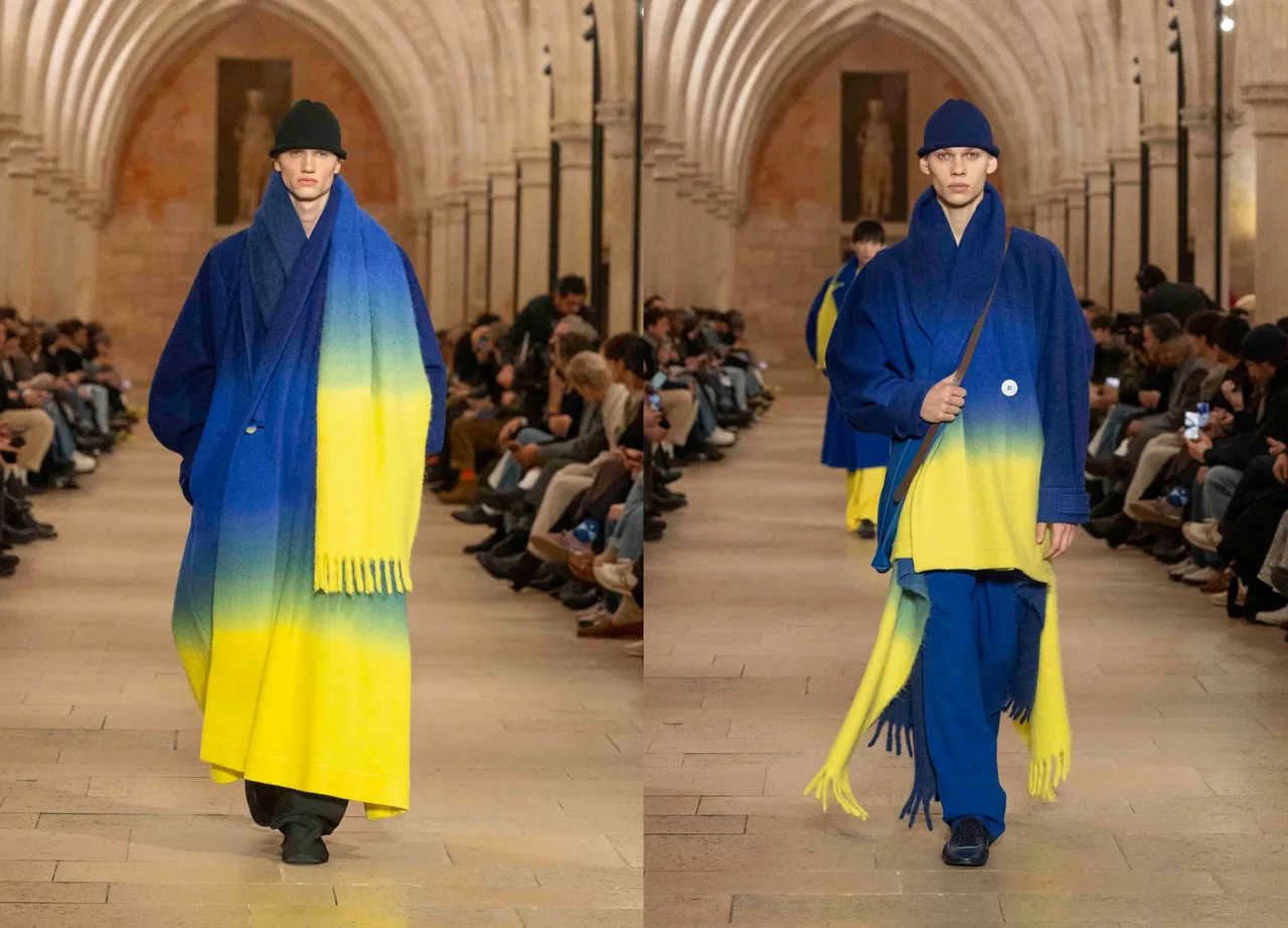 IM MEN 2026/27秋冬DAWN系列以三色漸層外套為亮點。品牌提供