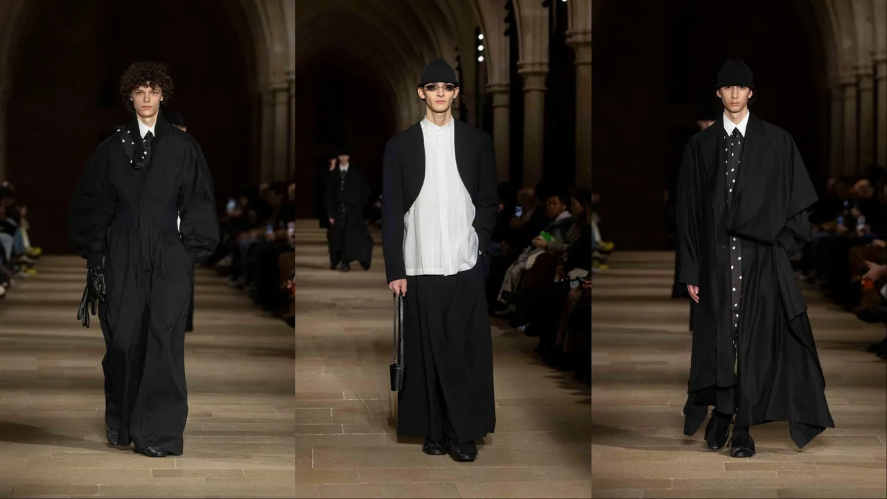 IM MEN 2026/27秋冬CLAY系列讓布料如陶土雕塑般貼合身形。品牌提供