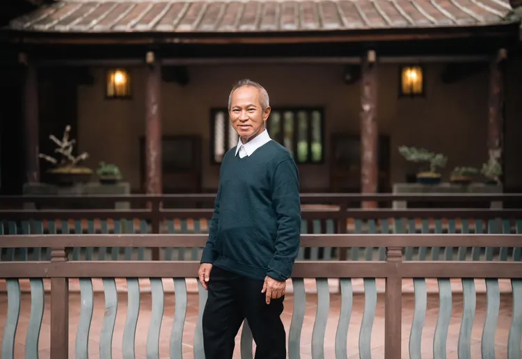 陳威全父親陳宗財23日驟逝，享壽71歲。陳威全提供