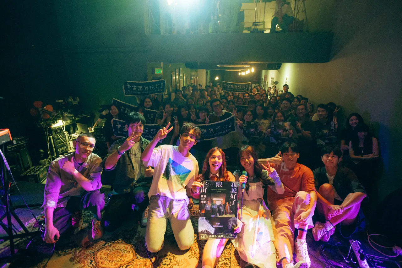 守夜人马来西亚站嘉宾找来Jasmine 张静汶、片山凉太。放飞音乐提供