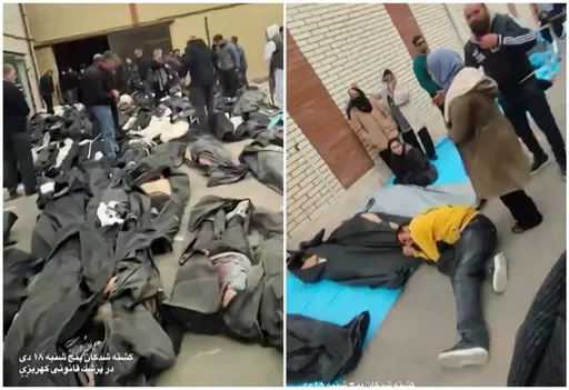 伊朗鎮壓示威者恐已6千死　家屬悲痛翻屍袋認親