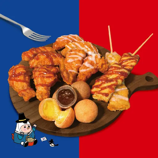 继光香香鸡韩流来袭！K-Food三味双飨1/15「柚香又辣」一吃上瘾