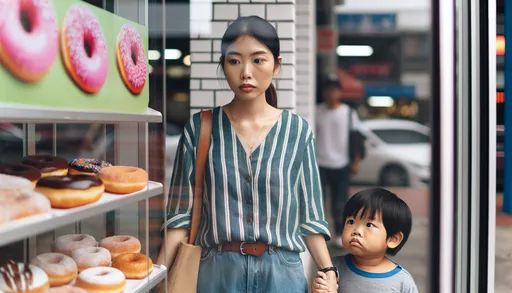 甜甜圈店禁12歲↓　外帶也趕人！店家「你才傻眼」回嗆遭挖