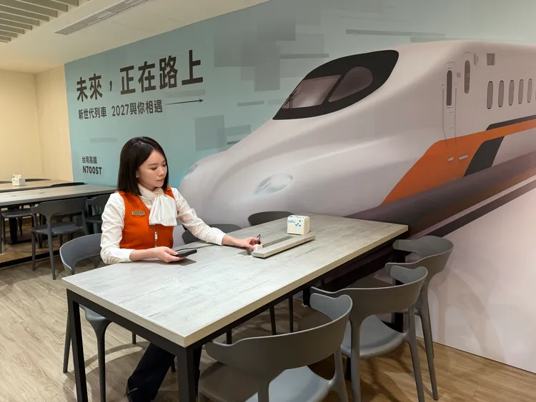 高鐵南區運轉中心約可容納150位組員同時休息。莊偉祺攝