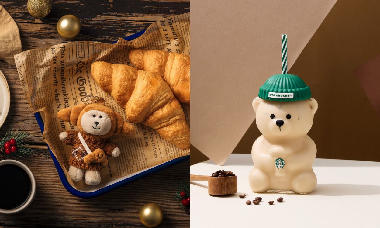 歐美熱銷「星巴克小熊玻璃杯」明日開賣 買1送1優惠搶先登場