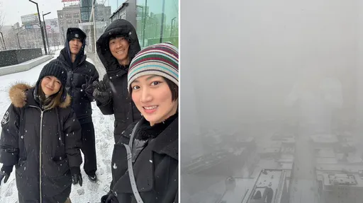 侯昌明驚遇10年一見超大暴風雪！班機取消滯留美國