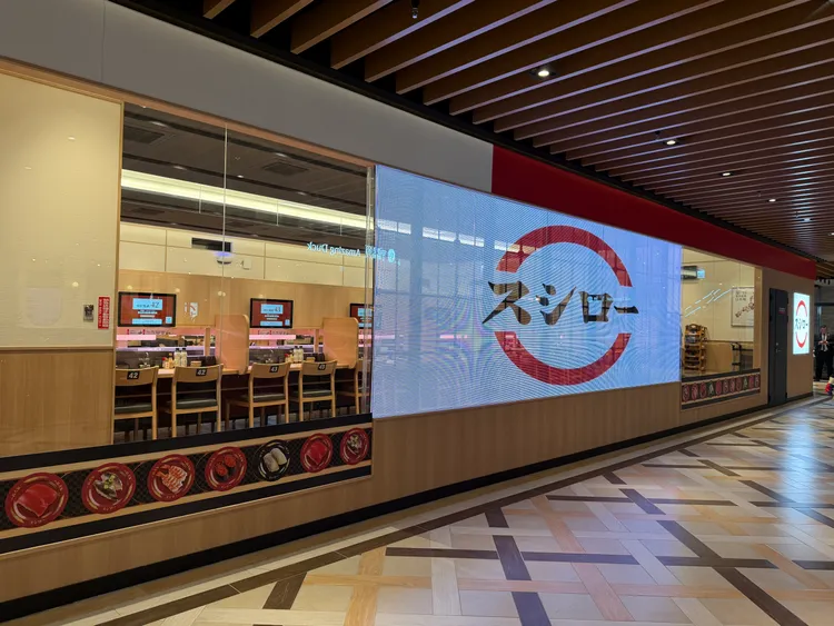 壽司郎微風南山店為全台第56家店，預計1月26日試營運，佔地約150坪。莊偉祺攝