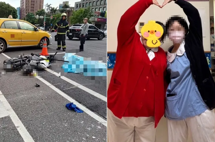 18歲蔡姓女學生遭吊車輾斃，蔡母心碎在threads發文。翻攝畫面