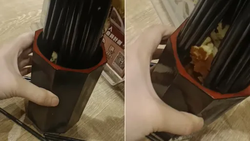 小吃店抽筷子「有阻力」　食客檢查筷筒驚見塞滿麵包塊