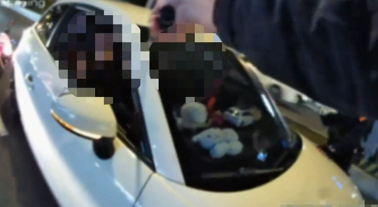 奧迪車拒檢板橋街頭狂飆!駕駛將吃4萬元罰單 再扣照半年