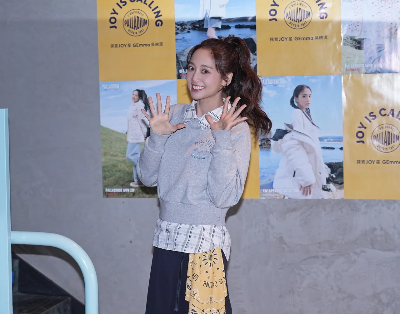 吳映潔笑說自己不好意思追年下男。彭欣偉攝