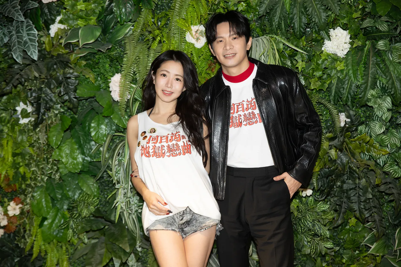 郭書瑤（左）很欣賞姚淳耀對感情專一負責。彼此影業提供