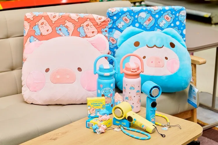 「LuLu豬x咖波」加價購活動，消費不限金額即可加價購IP聯名商品。家樂福提供