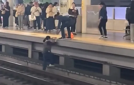 台中火車站夫妻吵架跳進軌道區　泥醉夫遭管束！2人下場曝光