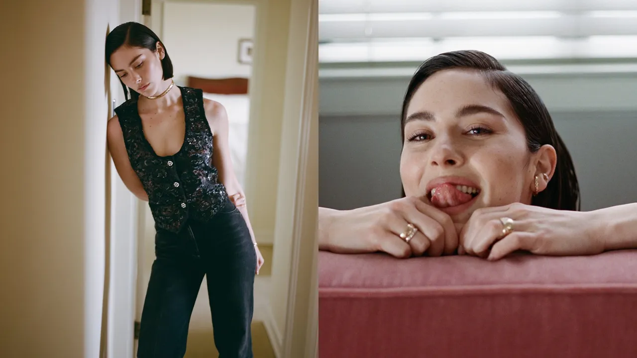 香奈兒新任形象大使葛蕾西亞伯拉罕，日前在洛杉磯出席香奈兒COCO CRUSH珠寶發表活動，戴上全新珠寶設計。翻攝品牌IG