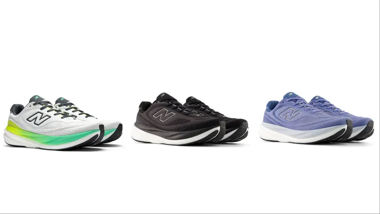 New Balance Infinion 1080v15男款跑鞋，各4680元。品牌提供