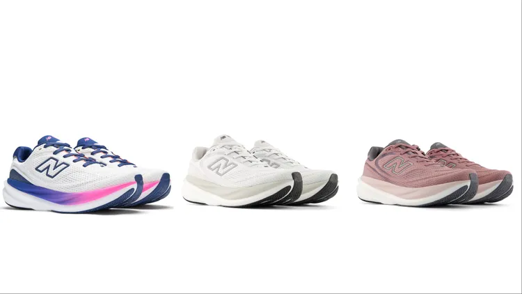 New Balance Infinion 1080v15女款跑鞋，各4680元。品牌提供