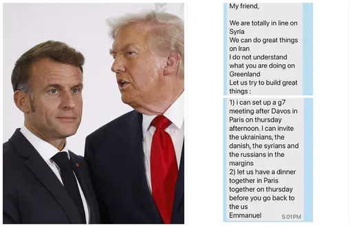 「不懂你在格陵蘭幹嘛」 　馬克宏私訊川普曝光