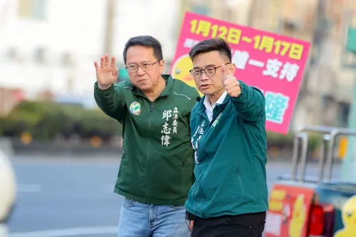初选冲刺！赖瑞隆北高雄陆战全面展开　邱志伟立委首度陪同站路口