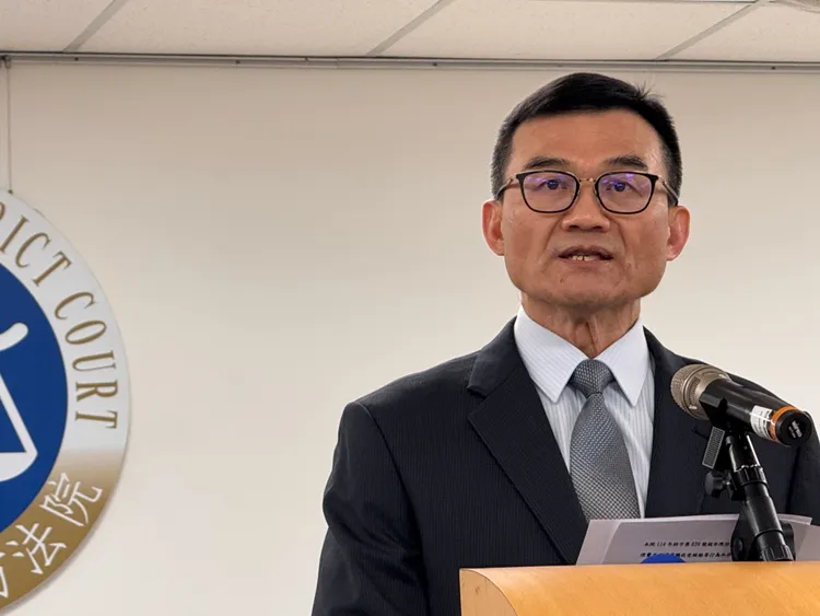 士林地院行政庭長蔡守訓。謝亞庭攝