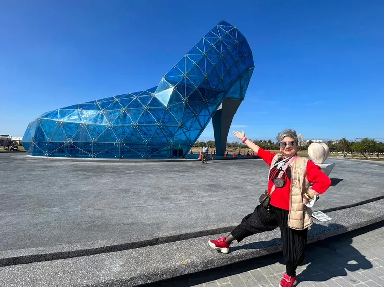 鳥來嬤希望未來有演出機會。翻攝自鳥來嬤臉書