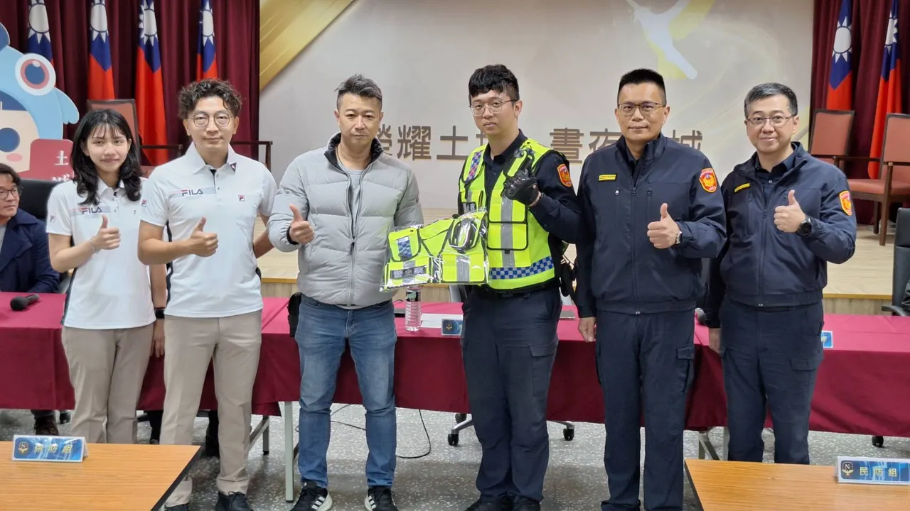 量身订制常训运动服，警察同仁执勤效能再精进。警方提供