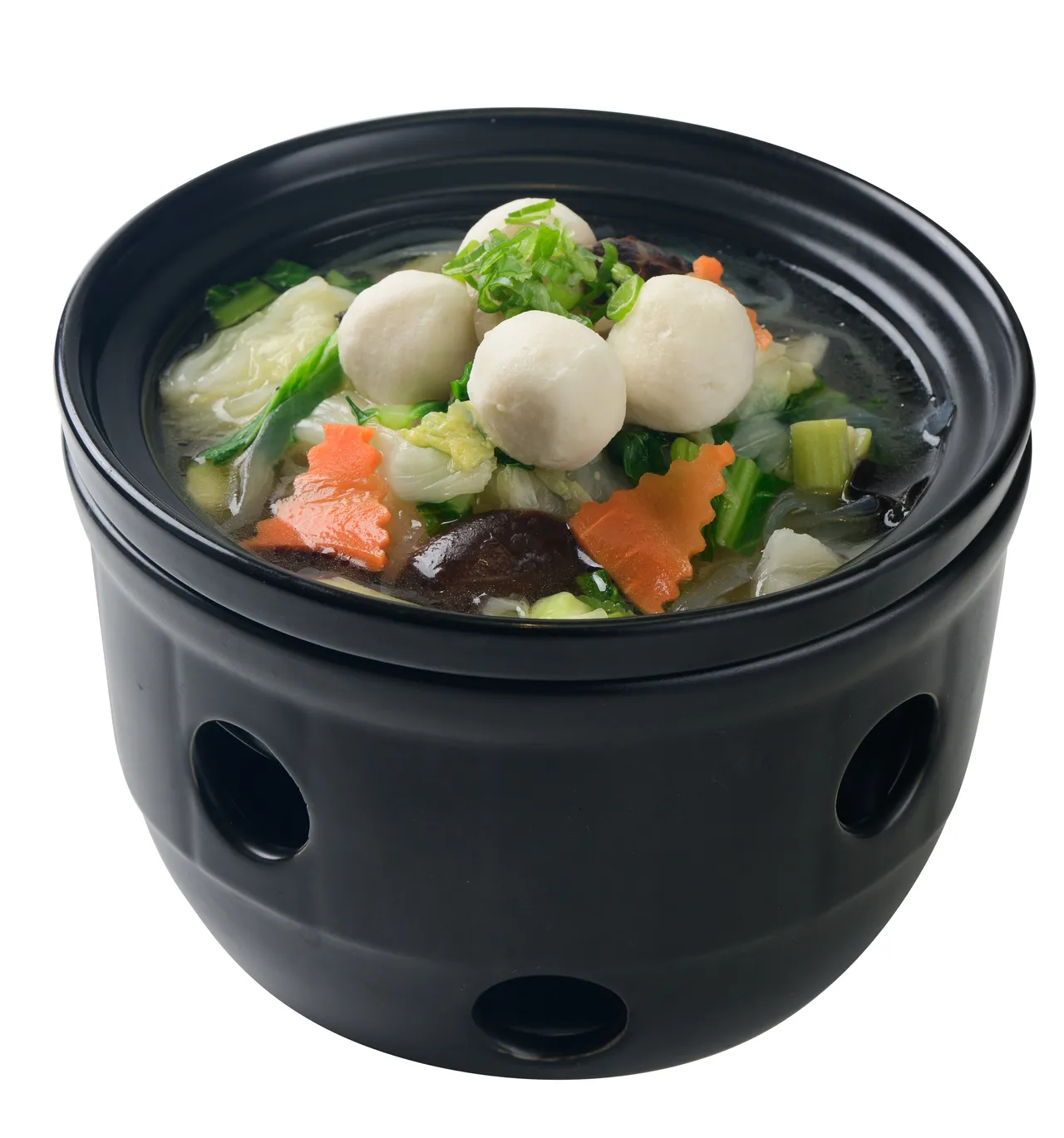 潮汕鱼丸家常煲。业者提供