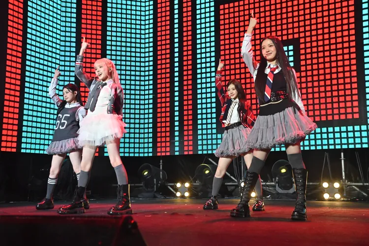 韓國新生代女團Baby DONT Cry此次來台演出，動員將近 20人準備舞台。寬寬整合提供