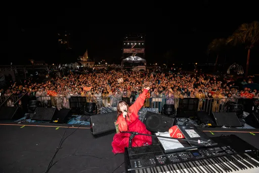 新北八里跨年日韩抢镜！Baby DONT Cry真实力圈粉　樋口爱登场线上瞬间爆爱心