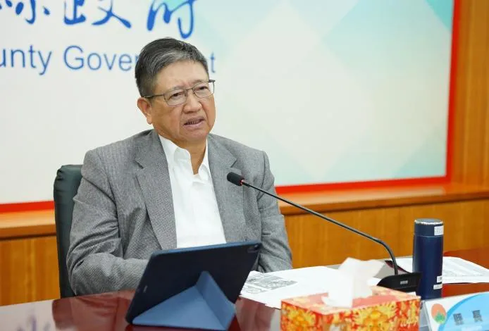 楊文科指示警局打詐目標不僅要抓到人，更要幫被害人把錢追回來。新竹縣府提供