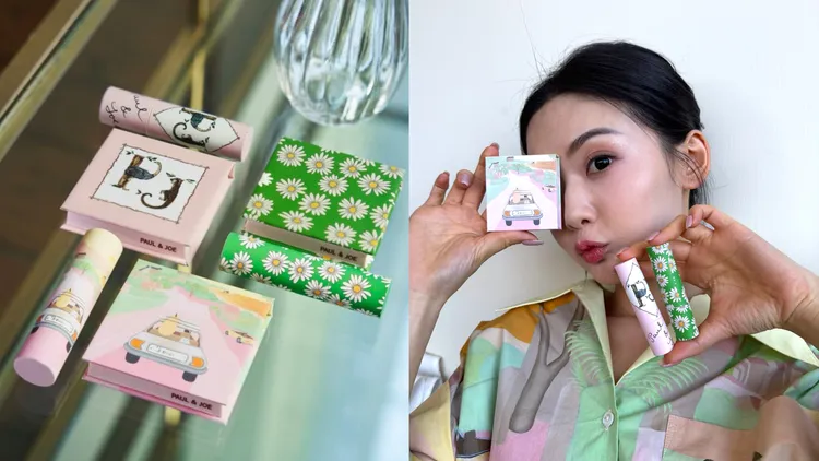 甜情蜜意限量唇膏盒310元、頰彩盒310元。品牌提供、張家玲攝