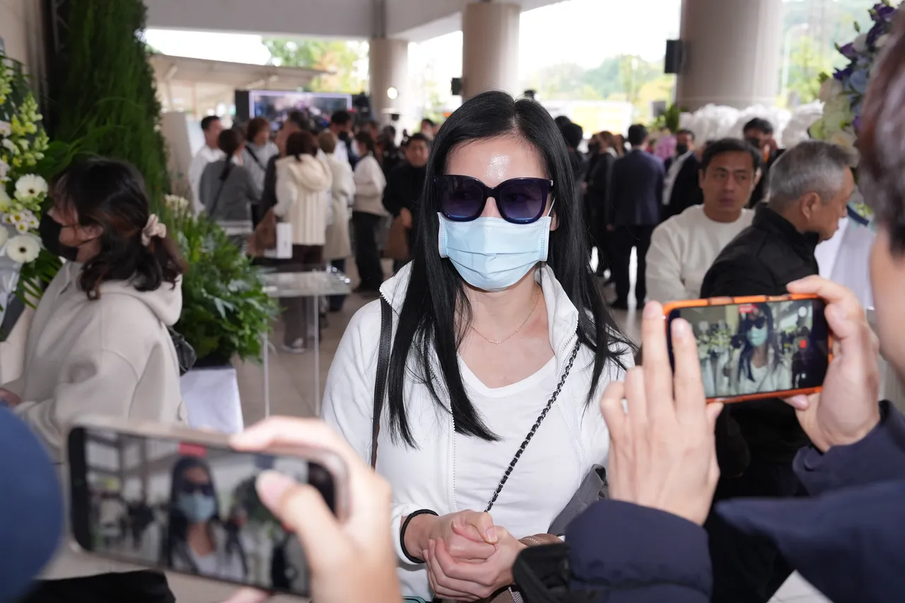 林熙蕾會後受訪。彭欣偉攝