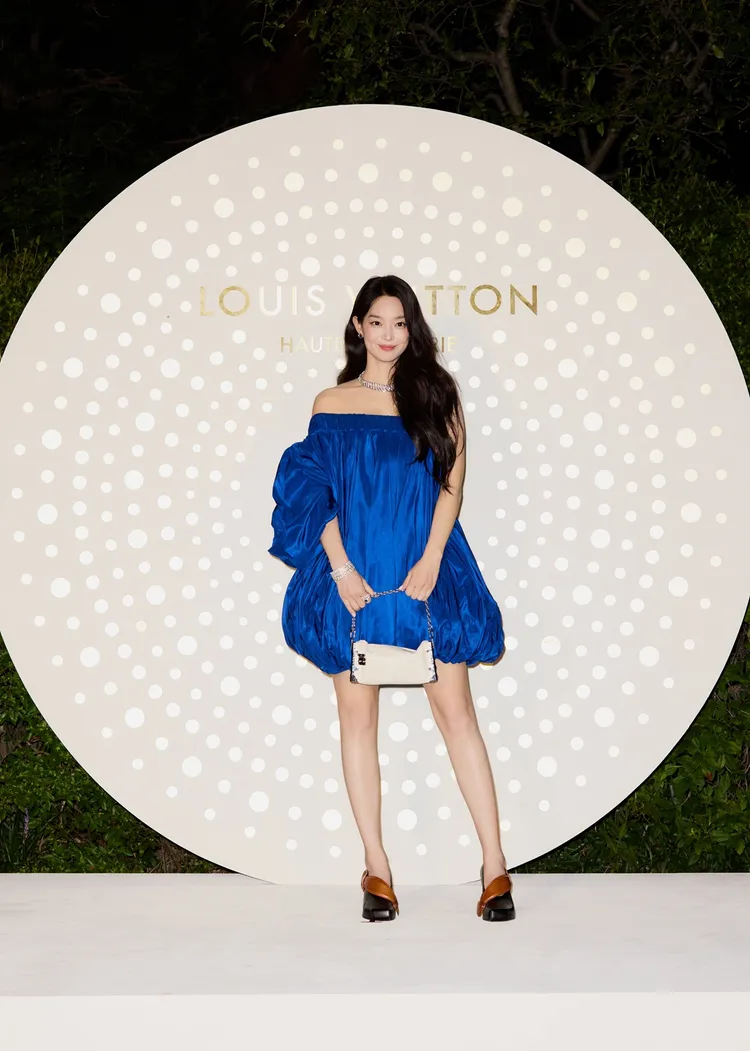申敏兒出席路易威登韓國頂級珠寶展。品牌提供