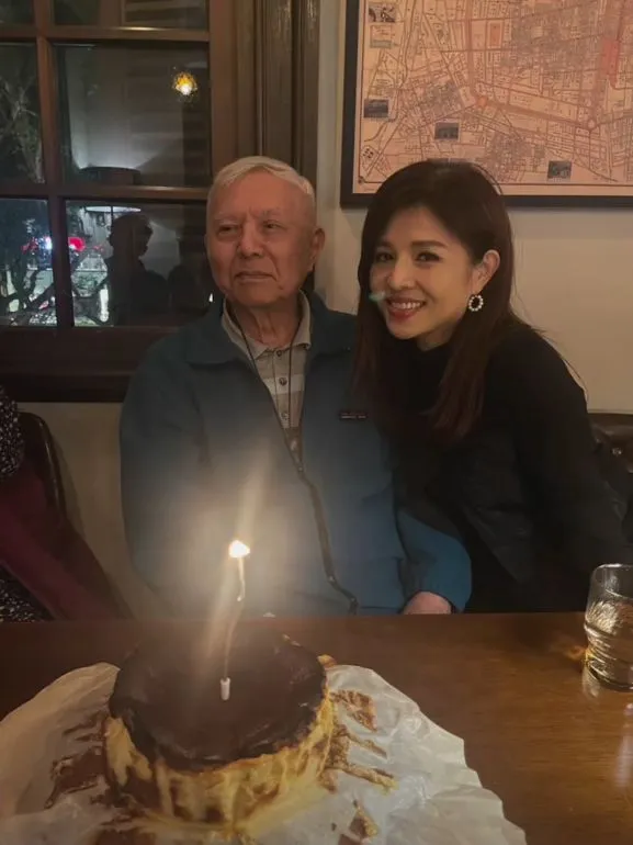 林葉亭不時回顧與爸爸相處的點滴。翻攝林葉亭臉書